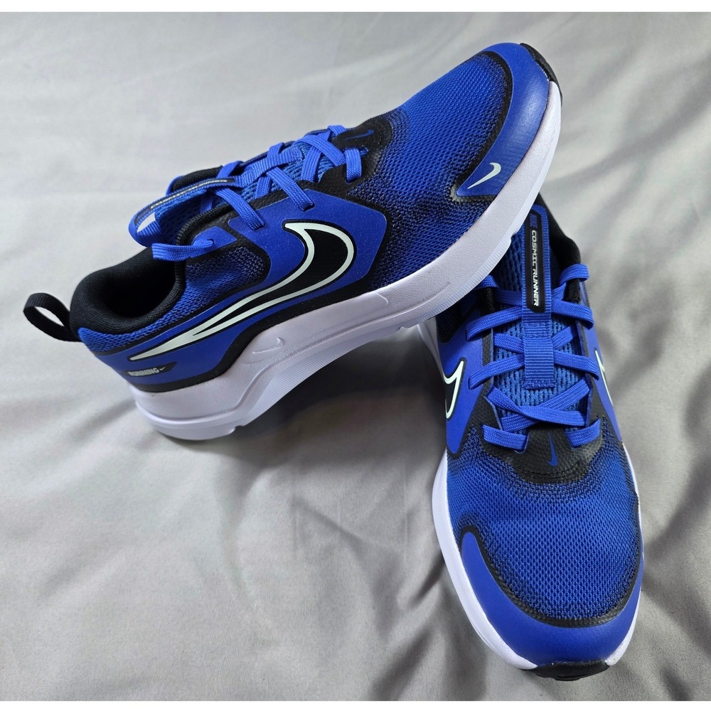 Nike Cosmic Runner GS Kids 5.5Y Hyper Royal Blue Black HM4402-407 Sneaker NEW